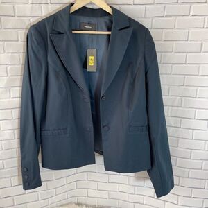 Maxime Deep Teal Two Button Blazer NWT Sz 16